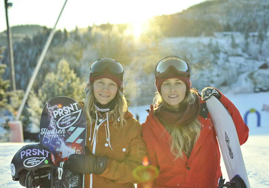Purps Advocate Kjersti Buaas + Chanelle Sladics Launch PRSNT Snowboard / Self Development Camp